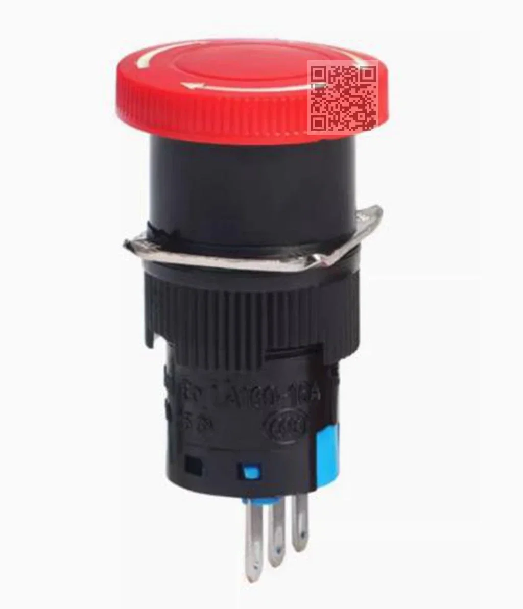 LA16-11ZS LA16-11ZS/A 3PIN Or 6 Pin On/Off Button Switch  3PCS/LOT