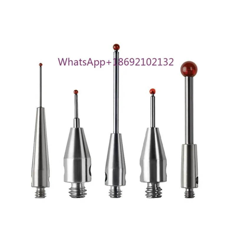 CMM Probe M2 Thread 5.0mm Ruby Ball Stem CNC Machine 3D Coordinate Measuring