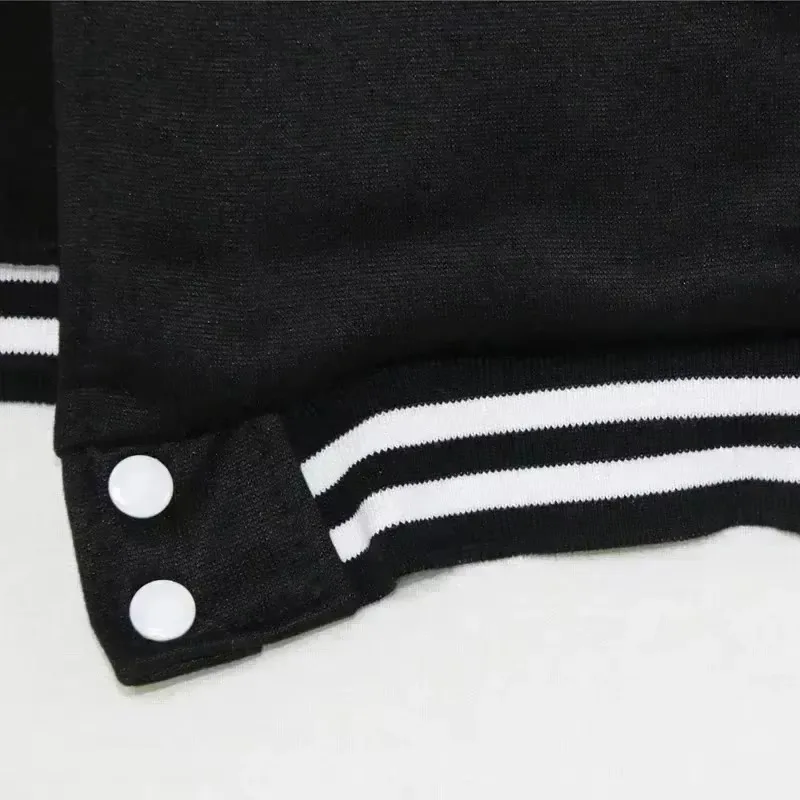 Men's Fashion Trend Loose Fit Baseball Uniform Jacket for Spring and Autumn, Casual Outdoor and Dating Wear