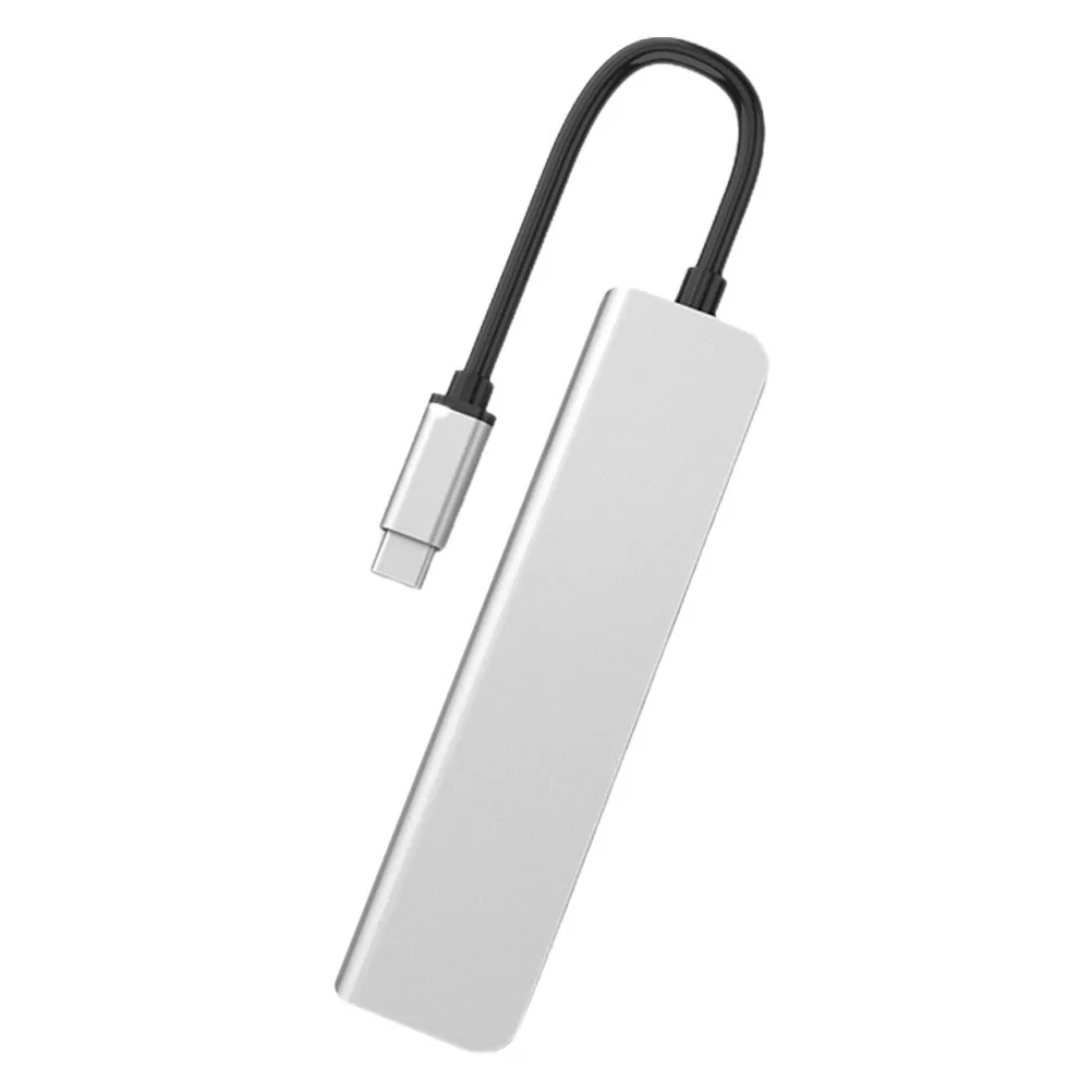 

Многофункциональный адаптер-концентратор Type-C 6 в 1, док-станция для ноутбука, проектора, адаптер USB-концентратора 5 Гбит/с, поддержка быстрой зарядки 87 Вт