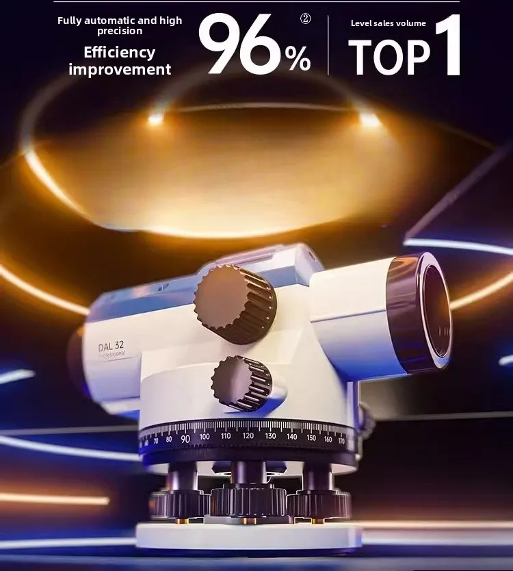 

Полный комплект автоматического лазерного уровня, высокоточное самовыравнивание для строительных и инженерных измерений