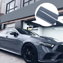 Car Sticker Cement Grey Car Wrapping Film PET Sticker Bubble Free Auto Decal Car Accessories Exterior Interior Decoration