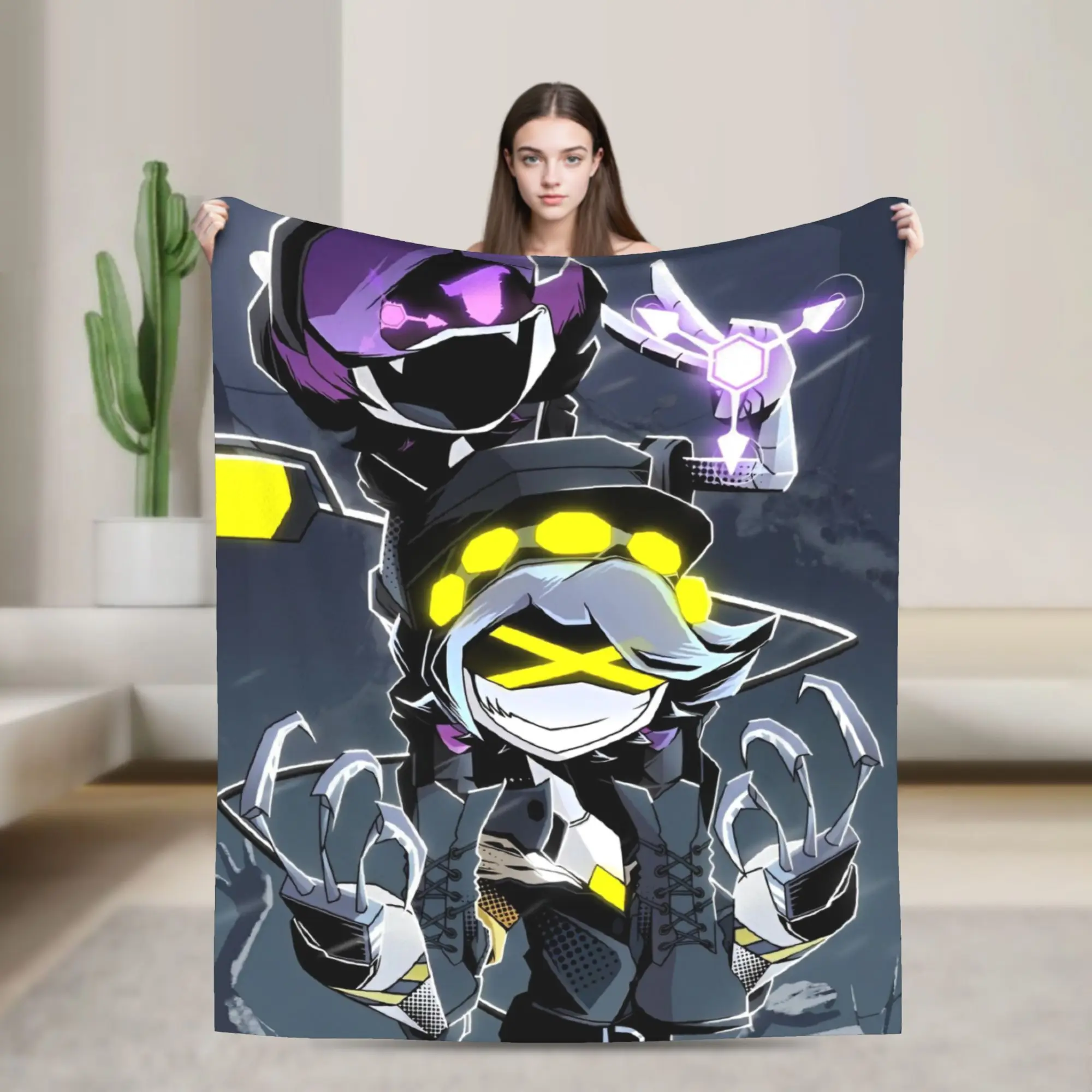 Murders Drones  Blanket Coral Fleece Plush Textile Decor Multifunction Soft Throw Blanket for Bedding Bedroom Quilt