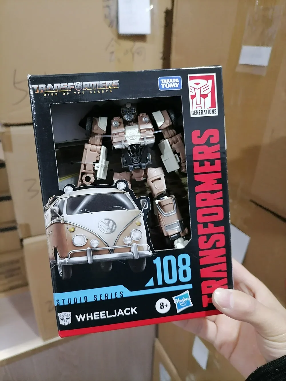 

Hasbro Transformers Rise of The Beasts SS108 Wheeljack Decepticon Rumble Doll Gifts Toy Model Anime Figures Collect Ornaments