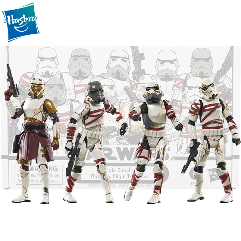 

Hasbro Original Star Wars The Vintage Collection Captain Enoch and the Night Stormtroopers 3.75-Inch F9396 Action Figures Model