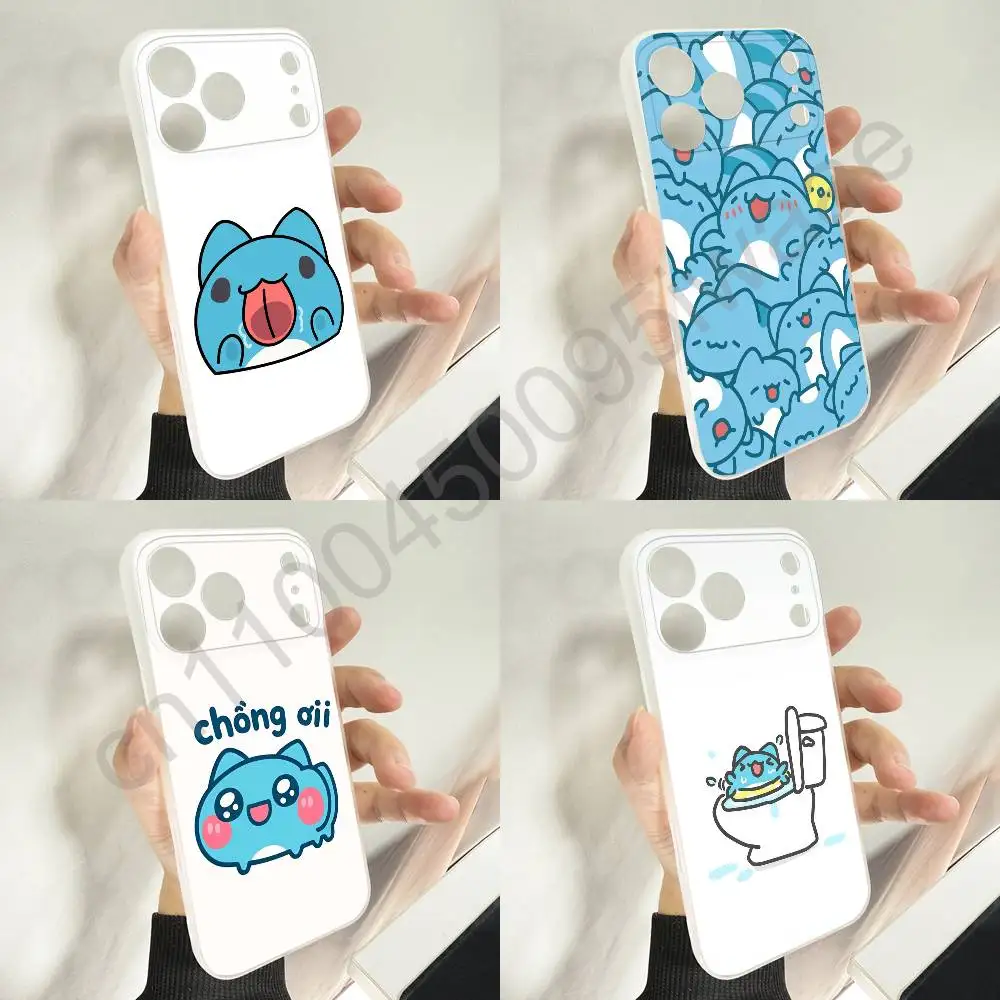 B-BugCat C-Capoo Cat Lovely Phone Case For iPhone 12,16,11,14,13,17,15,Plus,E,Pro,Max,Air,Mini Wireless Charge Magnetic Magsafe