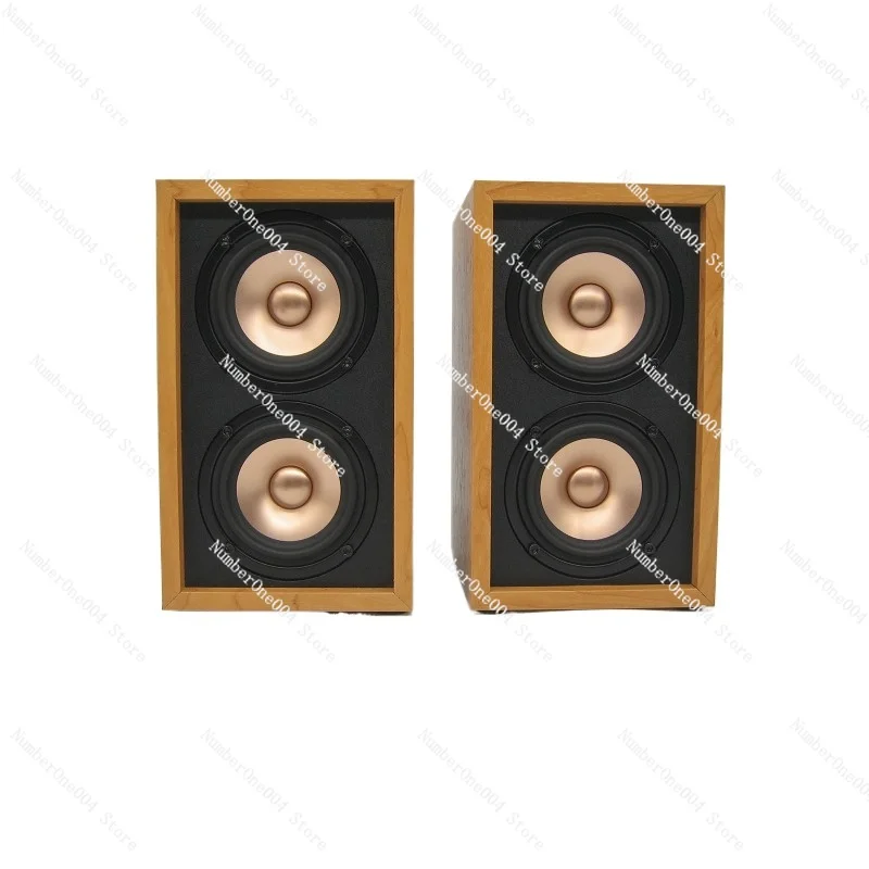 

3-дюймовый динамик, полнодиапазонный, пассивный, настольный, книжная полка, маленький динамик, домашний передний объемный центр, задняя часть