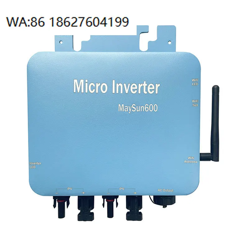 

600W 700W 800W 1000W Grid Tie Solar Micro Inverter MPPT Tracking High Efficiency DC AC Converter Waterproof PV System