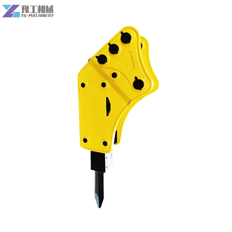 High Performance Mini Excavator Hydraulic Hammer Professional Vibratory Pile Driver Breaking Hammer Attachment for Excavators