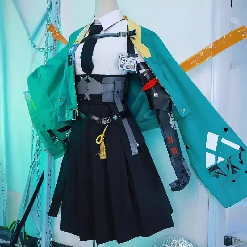 Hoshimi Miyabi-Juego de Cosplay completo, traje de Cosplay, vestido, peluca, zapatos, Prop, Zero, Hoshimi Miyabi