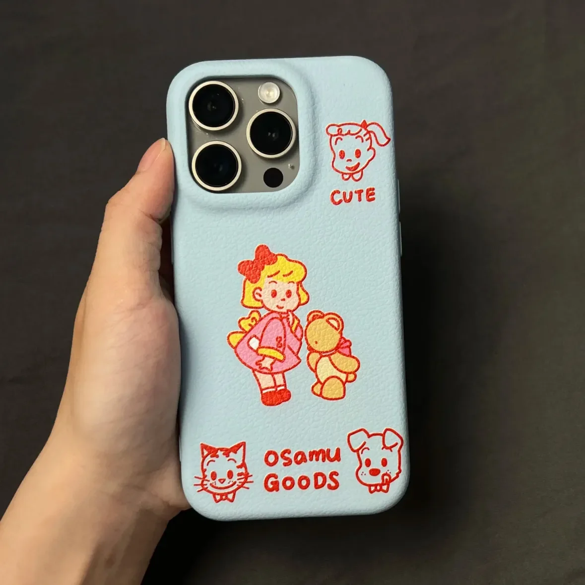 SEIRASSIM cartoon dog cat girl phone case for iphone 16 pro max 15 plus 14 13 11 12 silicone cover for iphone xr xs max x bumper