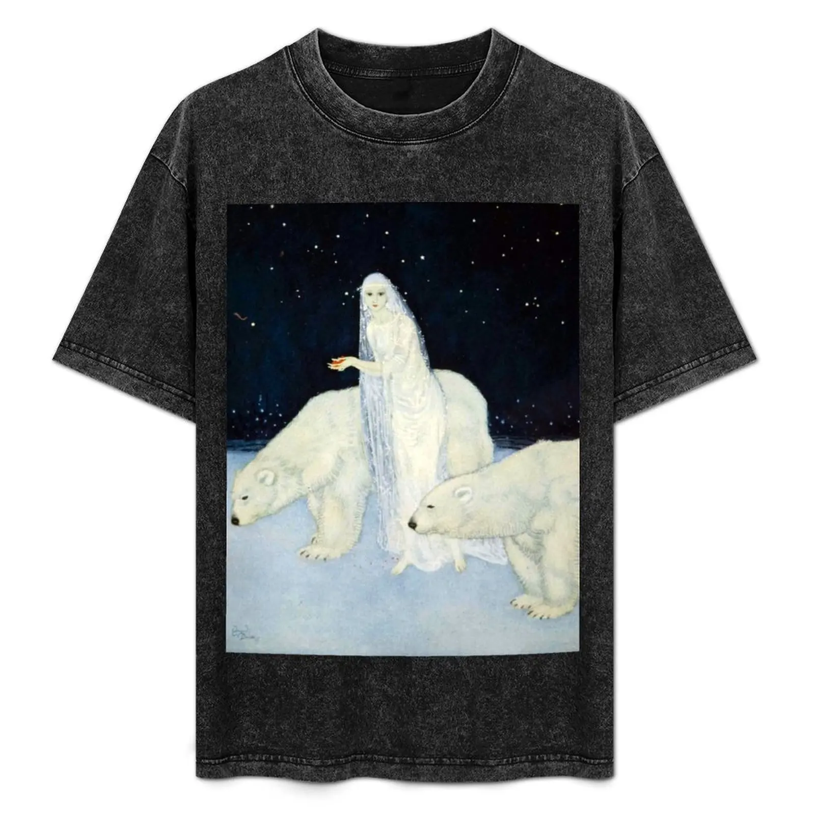

The Ice Maiden - Edmund Dulac T-Shirt Festival Party Tee Top