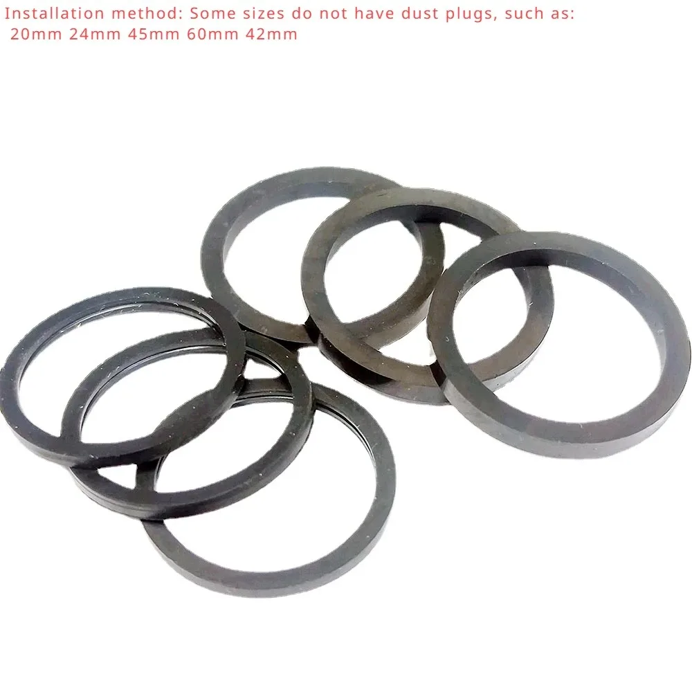 Motorcycle Electric Scooter Lower Pump Cylinder Piston Rectangular Ring Sealing Ring Dust-proof Ring Size Refers Inner Diameter