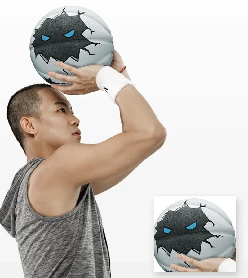 2026 New Arrival Size 7 Basketball for Teenagers, Cool Anime Pattern, Wear-Resistant & Great Grip for Indoor Outdoor Use view 2