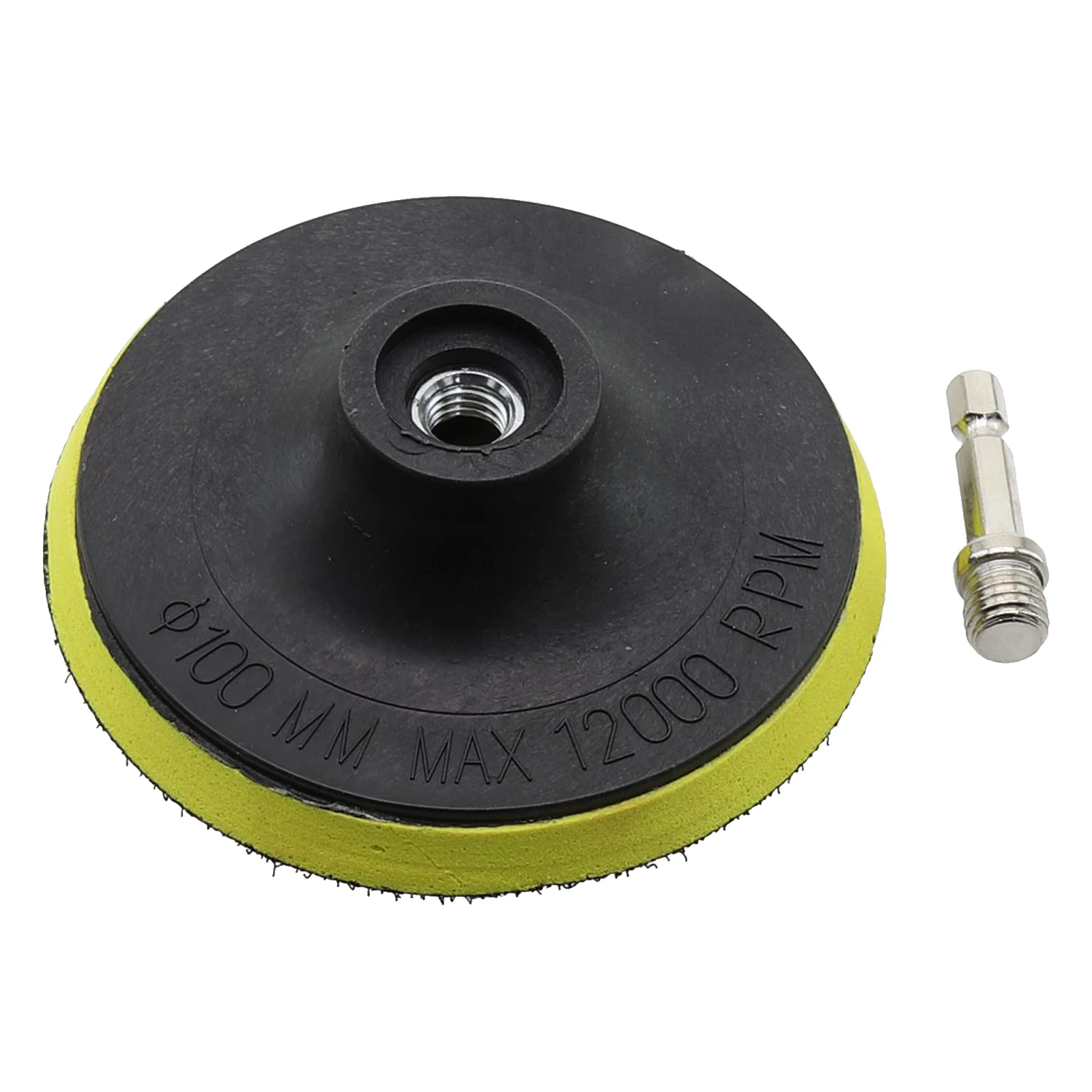 3-7 Inch Polyurethane Backing Pad for Rotary Tools with 10/14mm Thread Adapter Metal & Glass Polishing Car Wood Floor Buffing