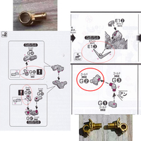 1/100 Scale AE MGEX Strike Freedom Model Metal Parts Replacement E1-3 D1 G2 G45 for Model Making Parts Accessories