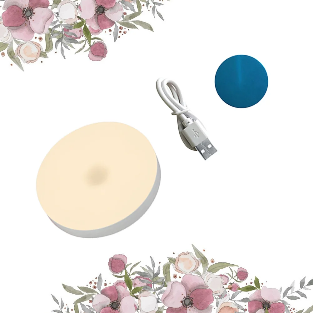 USB قابلة للشحن اللمس الاستشعار ضوء الليل عكس الضوء LED مصباح لغرفة النوم المدخل المرحاض خزانة الإضاءة الداخلية الزخرفية