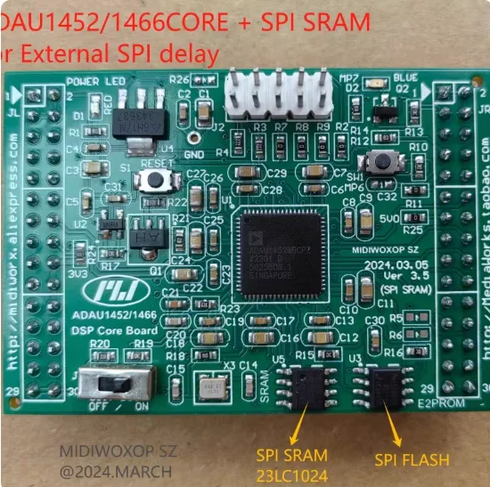 ADAU1467 development board ADAU1466/1452 core board