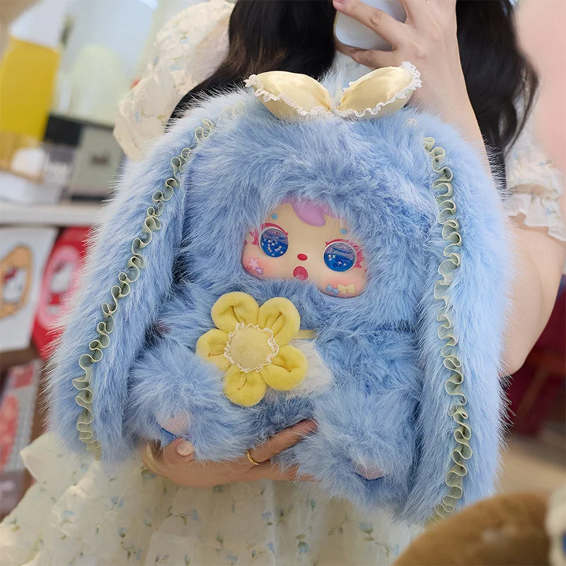 

2025 Samuel Bunny Elf Series 680% плюшевая виниловая кукла слепая коробка милый кролик сумка кулон большая кукла сопровождает тренд сна Mystery Box