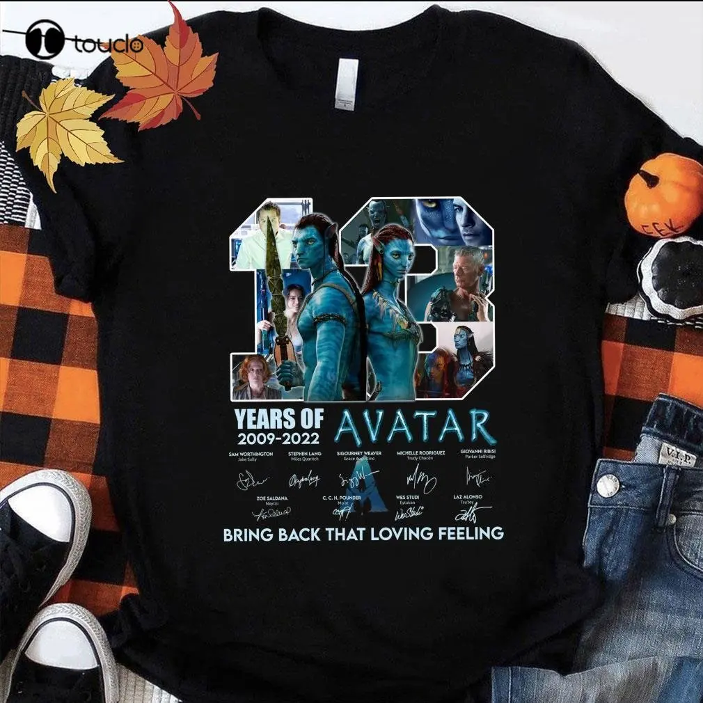 13 Years Of 2009 2022 Avatar 2 Bring Back That Loving Feeling Signed T-Shirt Athletic Shirts Women Xs-5Xl Custom Gift Unisex