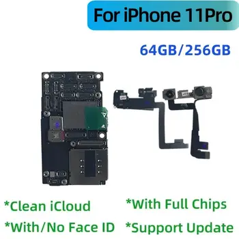100% odemčené pro iPhone 11 čistá logická deska iCloud pro iPhone 11 Pro Max základní deska s/bez podpory Face ID a aktualizace základní desky 10 nejlepší prodej Základní deska iPhonu 11 Pro Max odemčená - №10