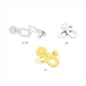 Metal zincir yol bisikleti ve dağ sihirli düğme 8/9/10/11/12 hız, akım hızı, tek kutu, taşınabilir, hızlı bırakma Bisiklet zincirinin ilk 10 satışı ve kırmızı 1 numara