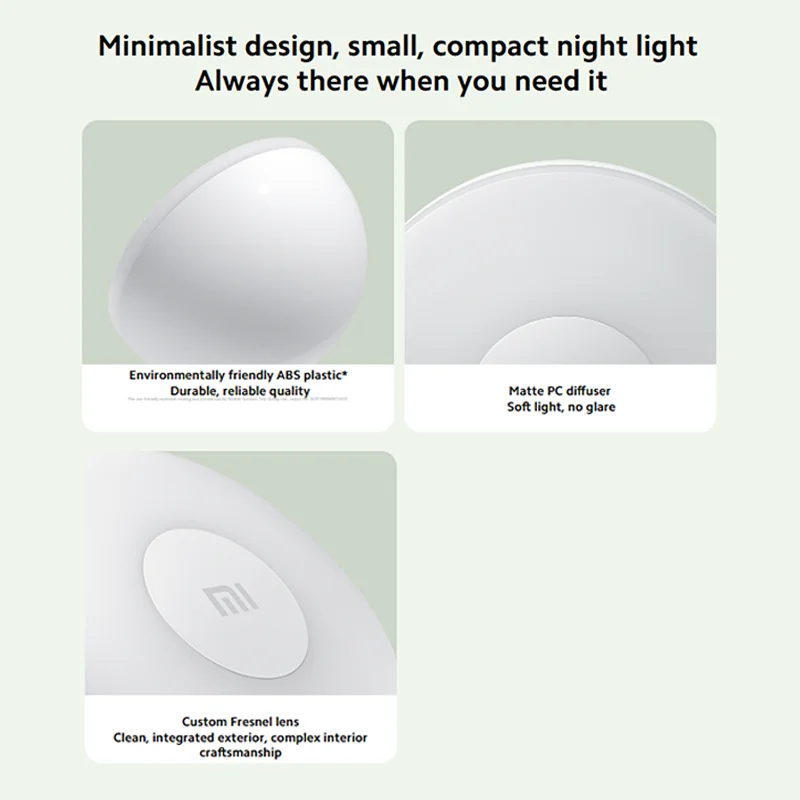 Xiaomi Mijia Led Induction Night Light 2 Lamp Adjustable Brightness Infrared Smart Human Body Sensor with Magnetic Base