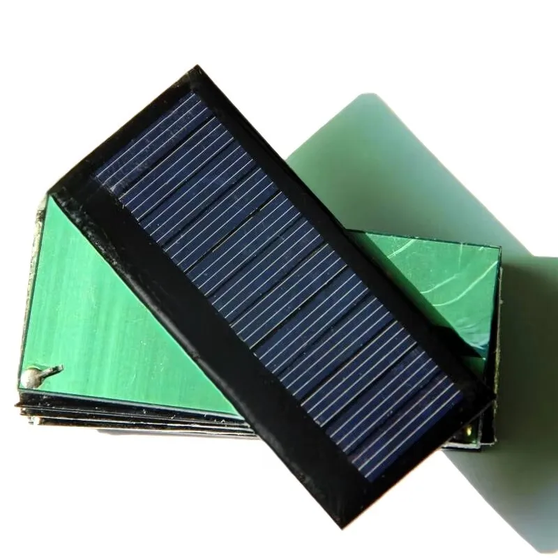 

Factory Price 5.5V 0.3W Mini Solar Panel Polycrystalline Epoxy Solar Cell DIY Small Solar Energy System 86*38MM 100PCS