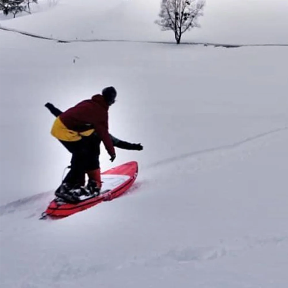 

Factory Price Wholesale Double Layers Winter Sport Ski Supplies Snow Sup Stand up Paddle Boarding in the Snow