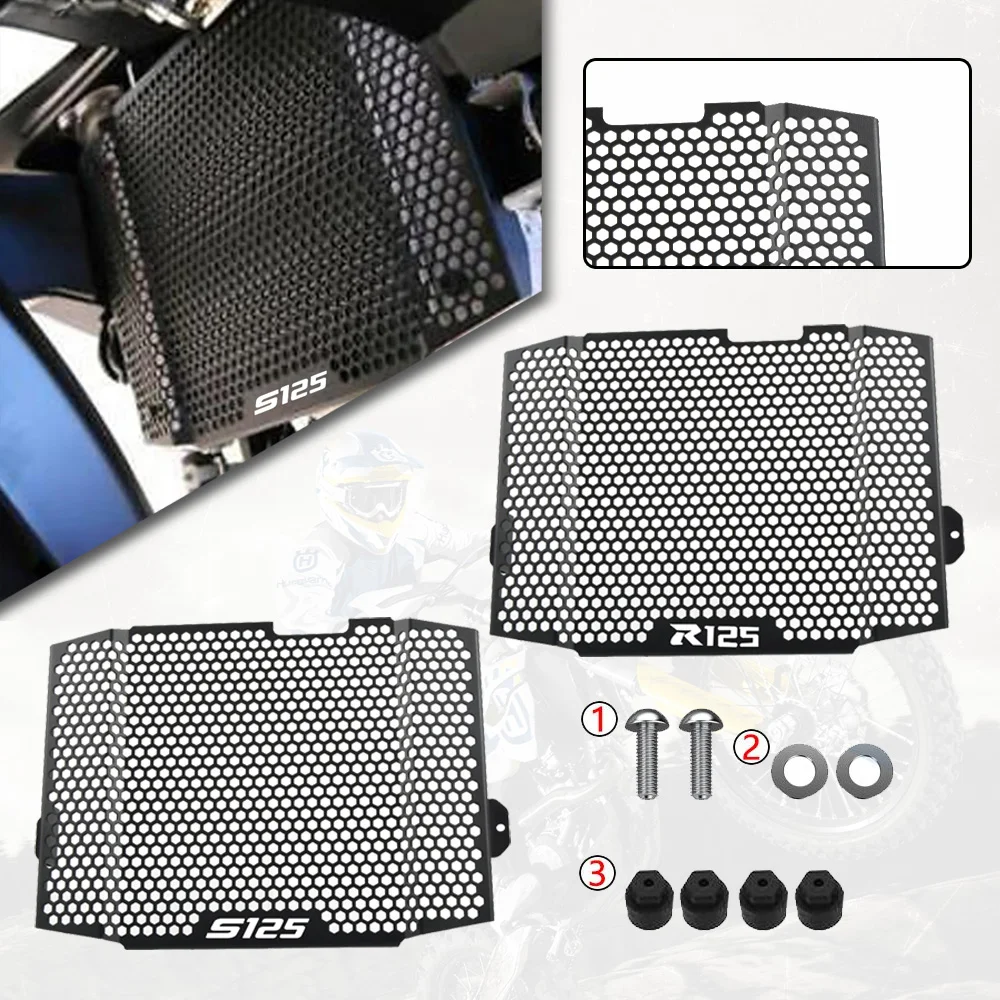 Motorcycle Radiator Grille Guard Protector Radiator Cover For Suzuki GSXS125 GSXR125 GP GSX-R GSXR GSX R 125 2017-2022 2023 2024