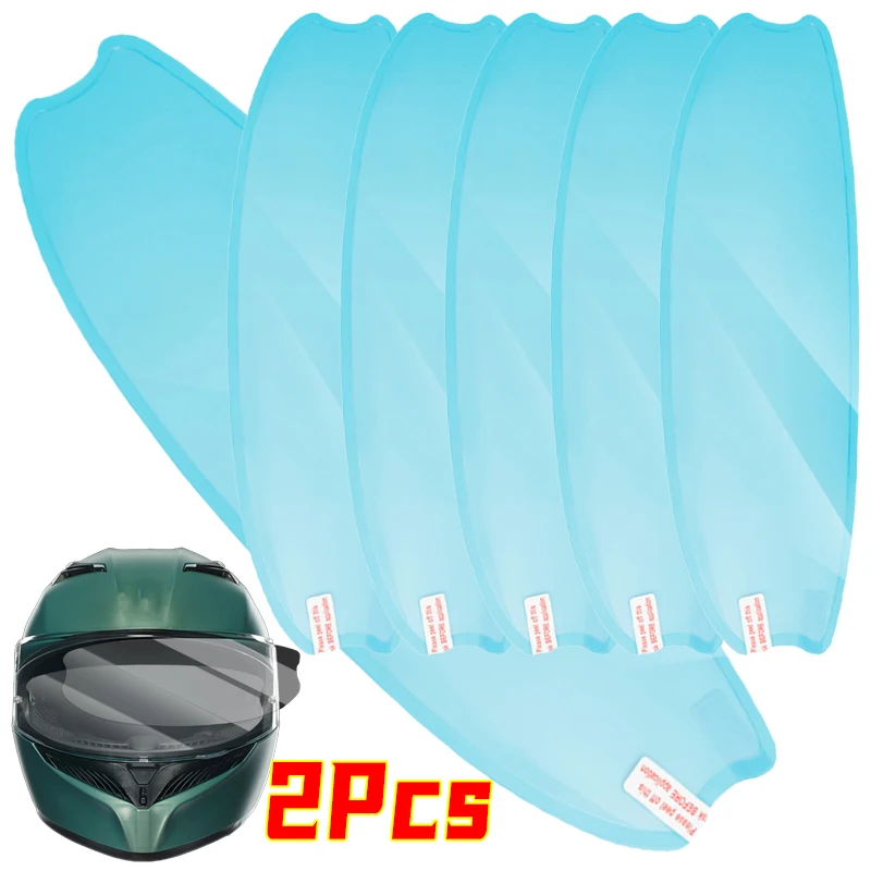

Helmet Clear Rainproof Universal Film Lens Nano Coating Sticker Anti-Fog Film Helmet Motorcycle Rainy Safety Driving Accessories