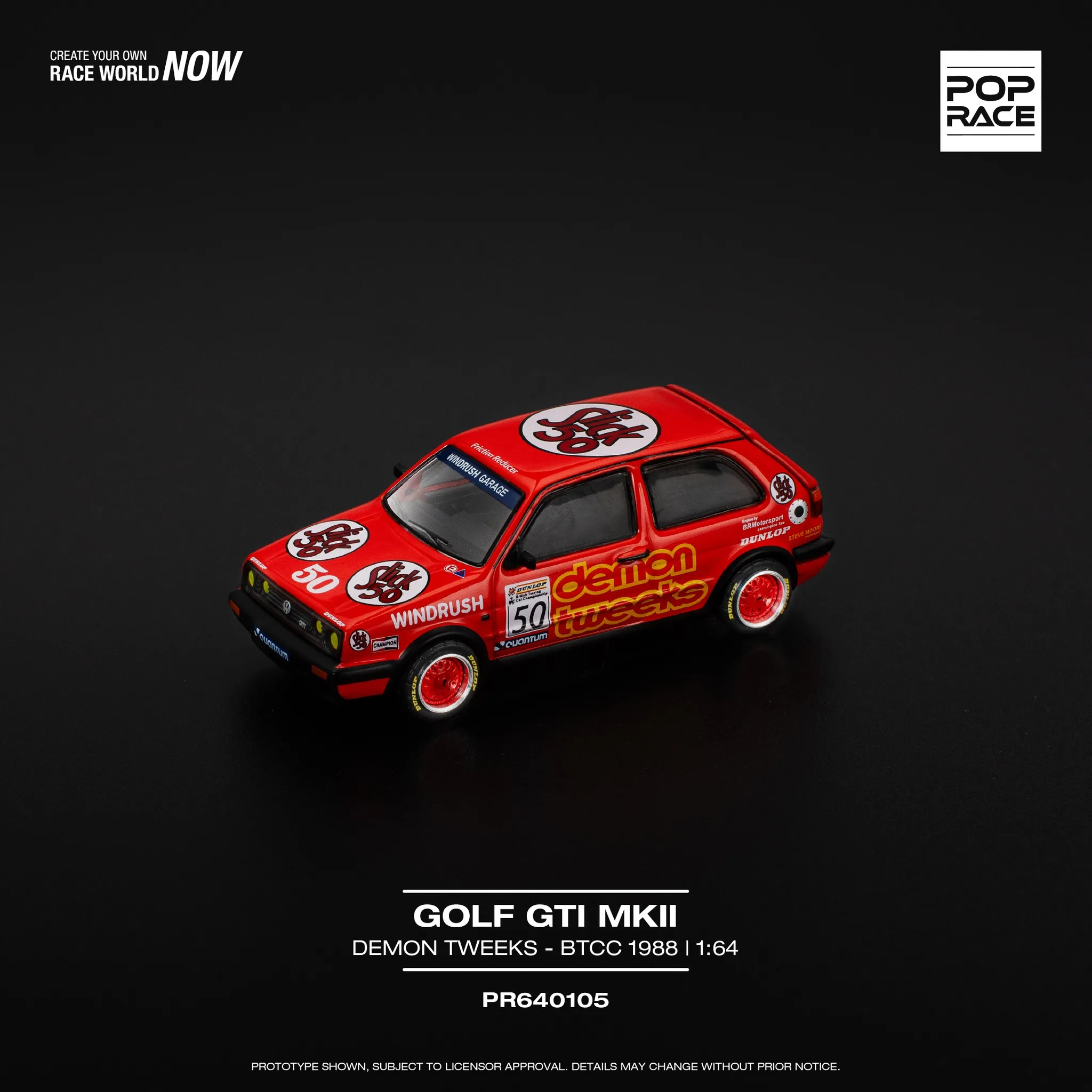 XCARTOYS POP RACE 1/64 Volkswagen Golf GTI Mk2 Auto Legering Motorvoertuig Diecast Metaal Model Kids Kerstcadeau Speelgoed voor Jongens