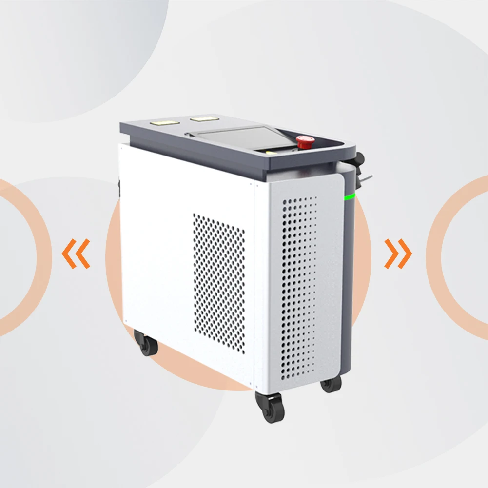 

200W Portable Pulse Laser Cleaning Machine Handheld Rust Paint Removal with Marking Cutting Functions