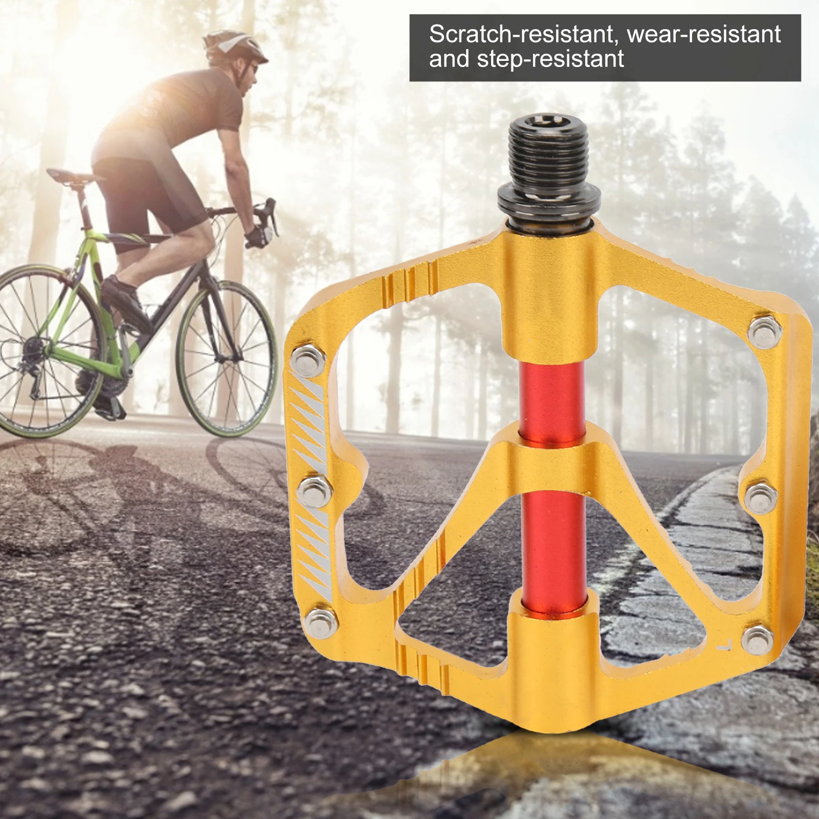 

Велосипед 3, подшипник, педаль из алюминиевого сплава, прочный подшипник для горного велосипеда, аксессуар для педали, аксессуары для велосипеда