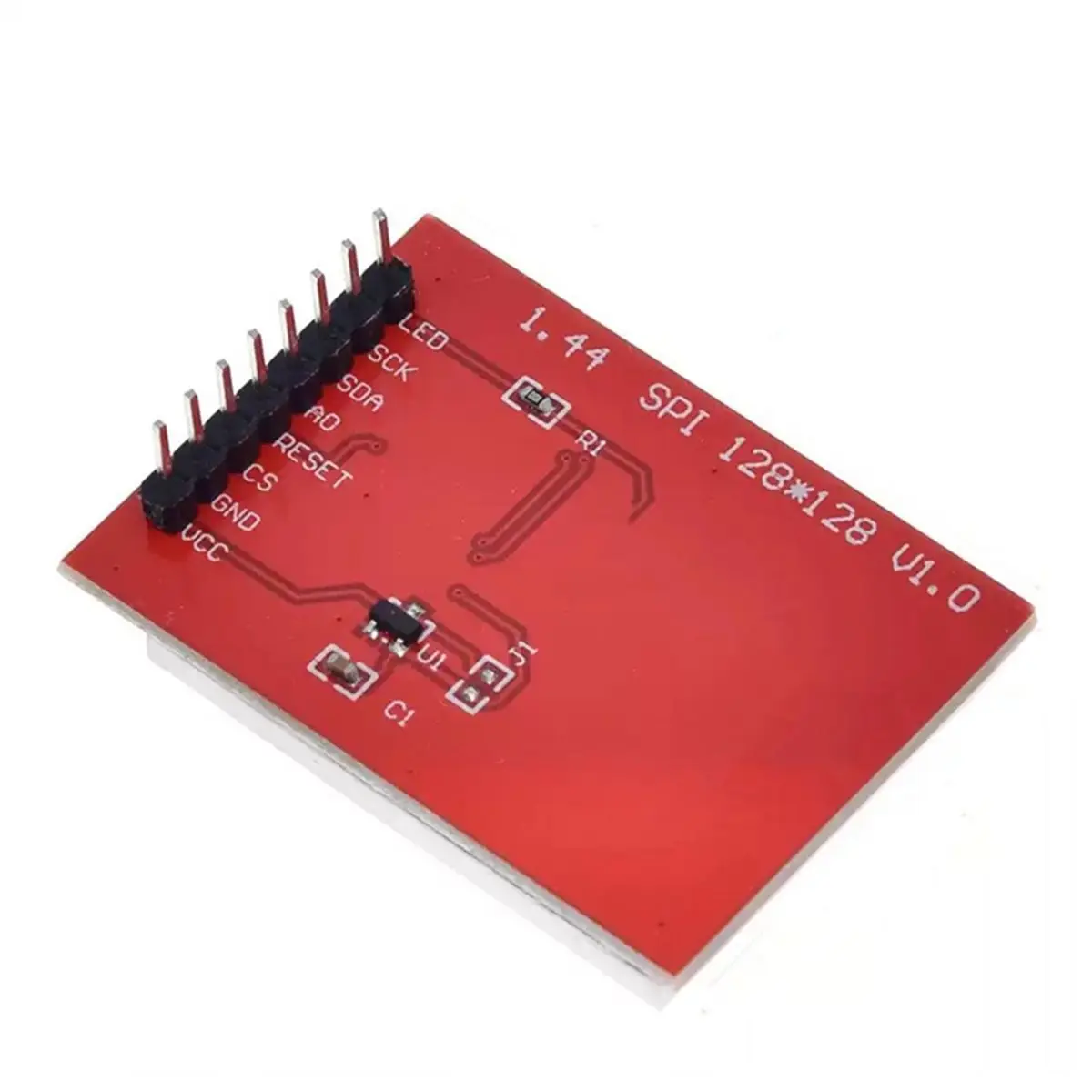 TFT LCD Display Module 1.44 Inch TFT LCD SPI Display Module 128x128 65K Color with SPI Serial Module for STM32 51