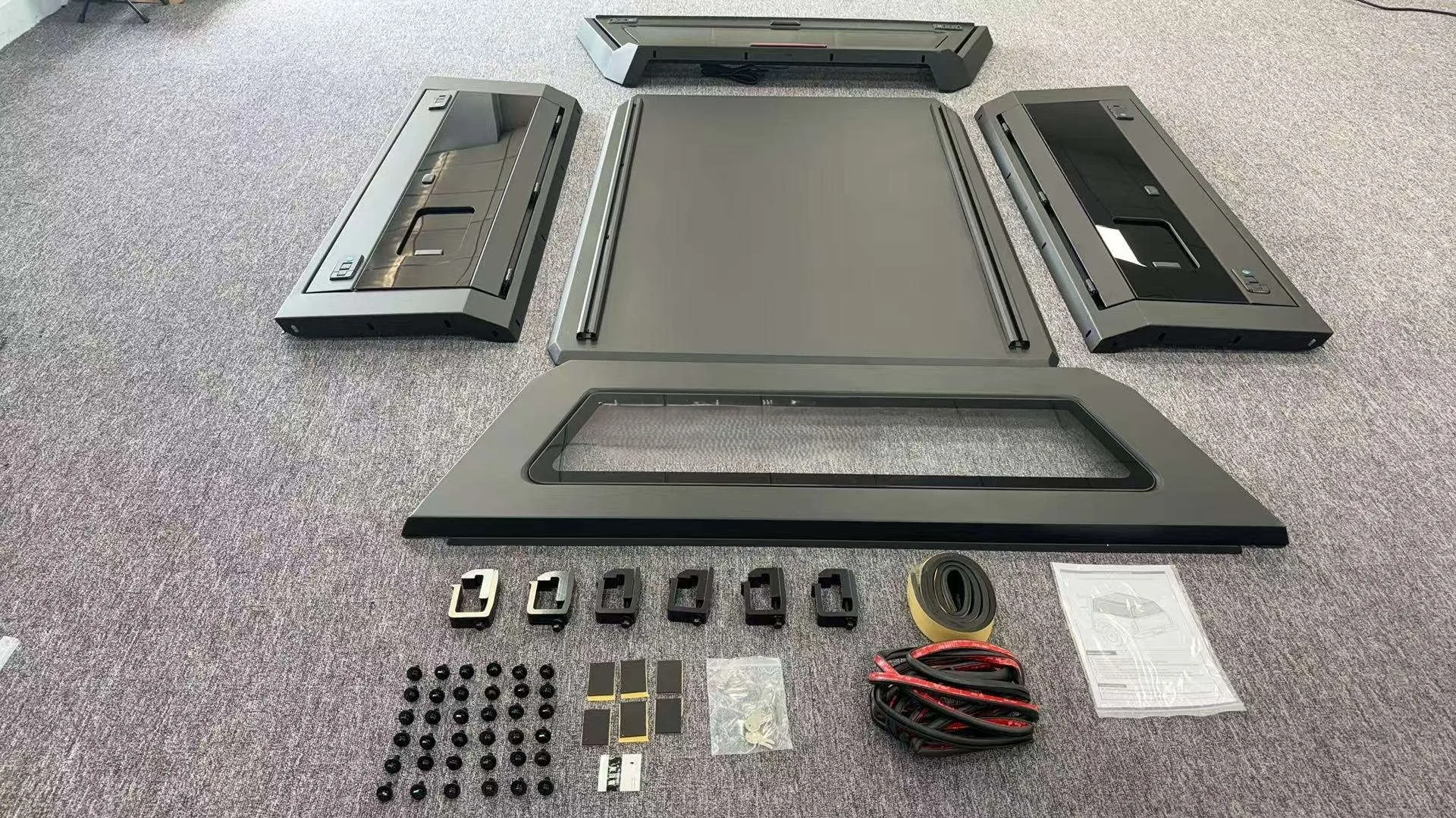 مخصص لاقط هاردتوب الألومنيوم مقاوم للماء شاحنة توبر غطاء السرير المظلة ل F150 هايلكس ريفو فيجو جاك T6/T8 GWM POER #6