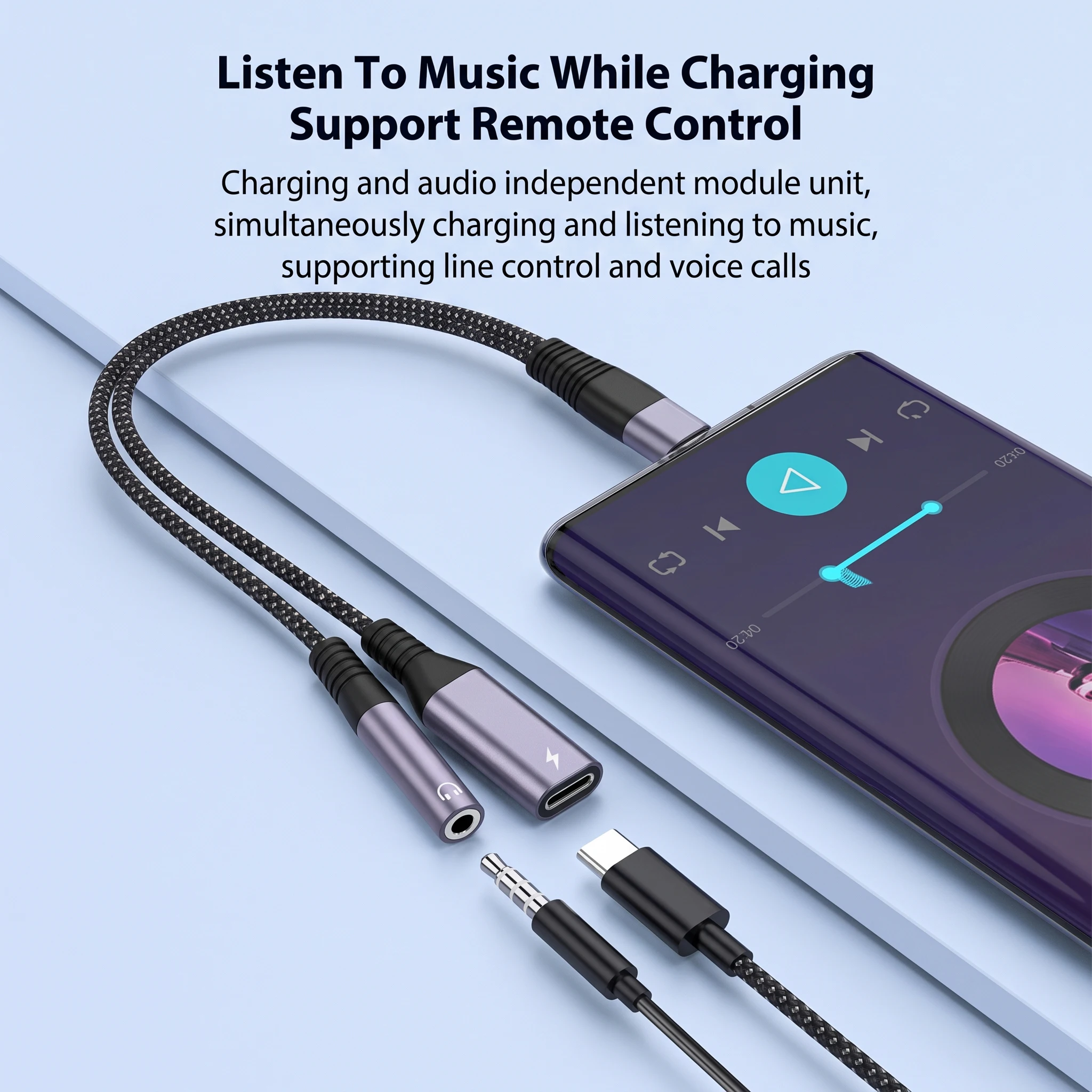 Adaptateur audio USB-C vers pr - Earphone Splitter Jack avis et prix