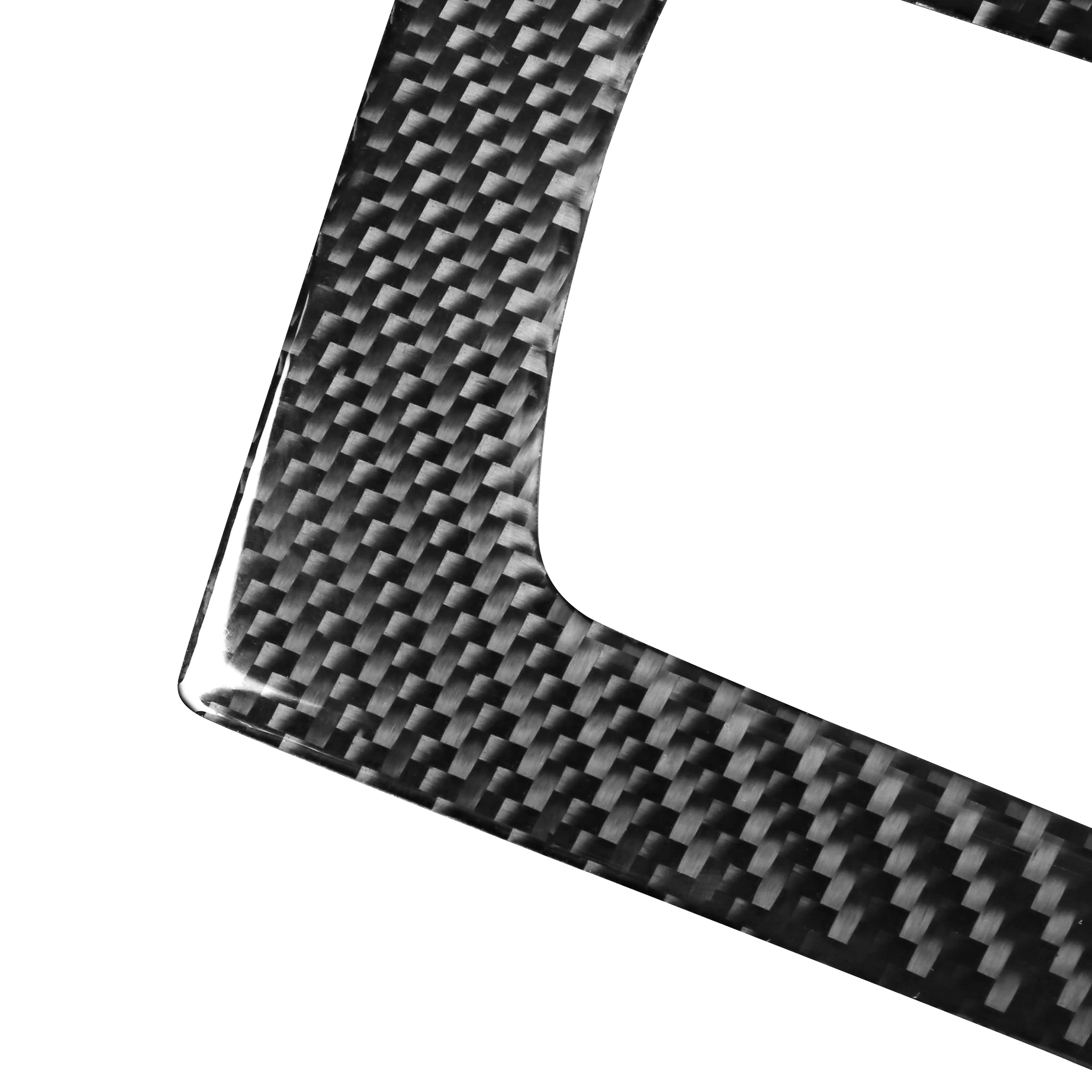 Car Center Console CD Panel Decoration Cover Trim Sticker Decal Carbon Fiber for BMW X5 X6 F15 F16 2014-2017 Car Accessories