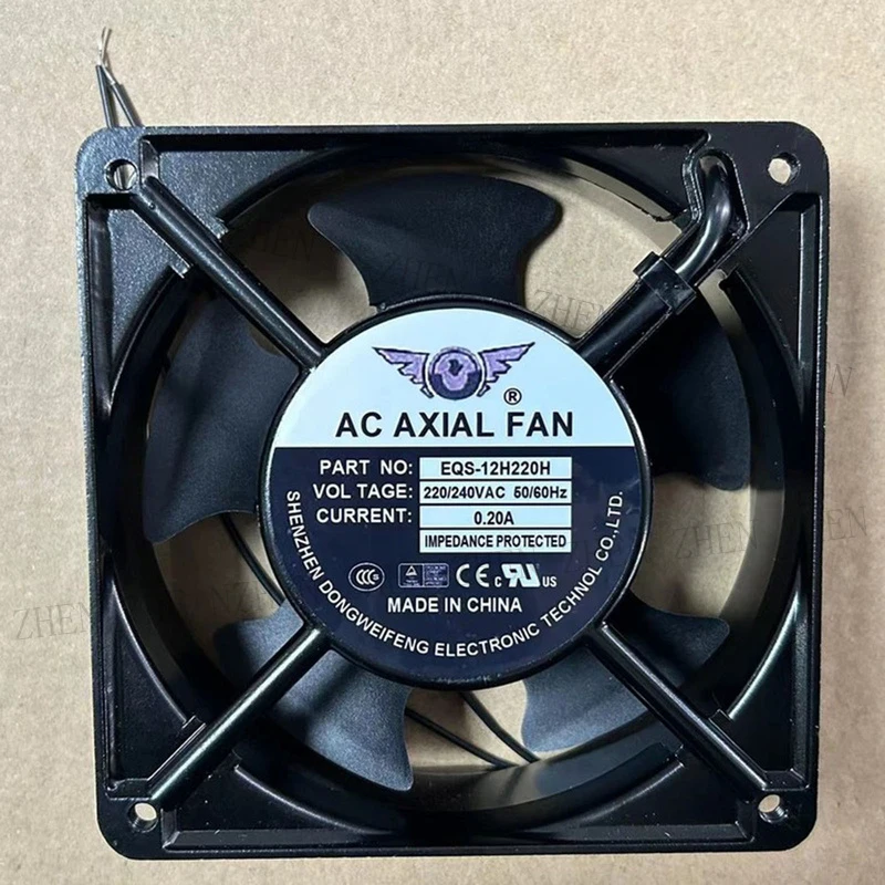 S New for EQS-12H220H 220/240V 50/60HZ 0.20A 2-Wire cabinet cooling fan#QW