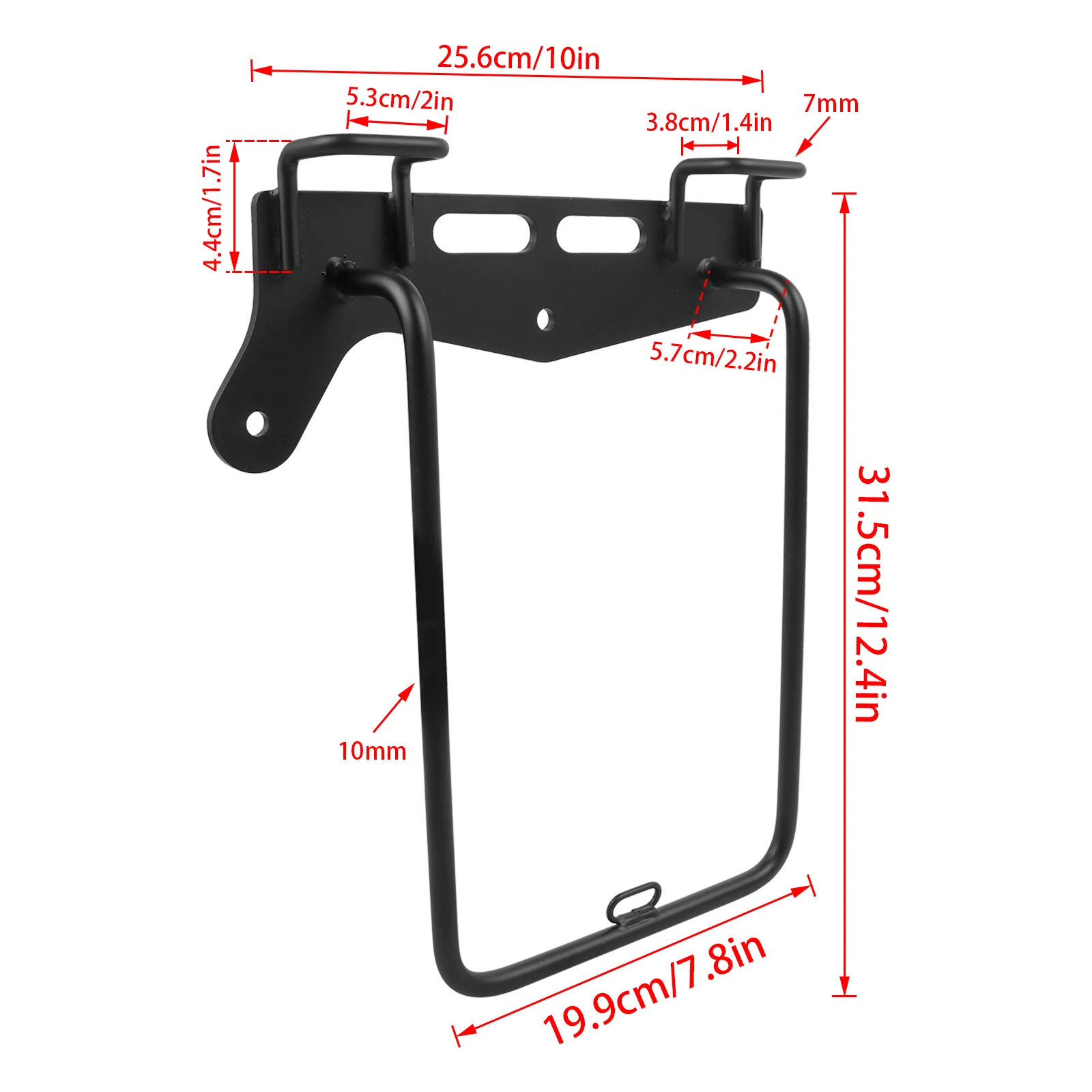 For Kawasaki ELIMINATOR SE500 450 E500 E450 2023 2024 Motorcycle Saddlebag Bracket Side Trunk Bag Support Mount Holder Side Rack