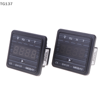 Black GV13T Diesel Generator Digital Display Voltmeter Frequency Hour Test Panel Meter AC220V AC380V with Instrument