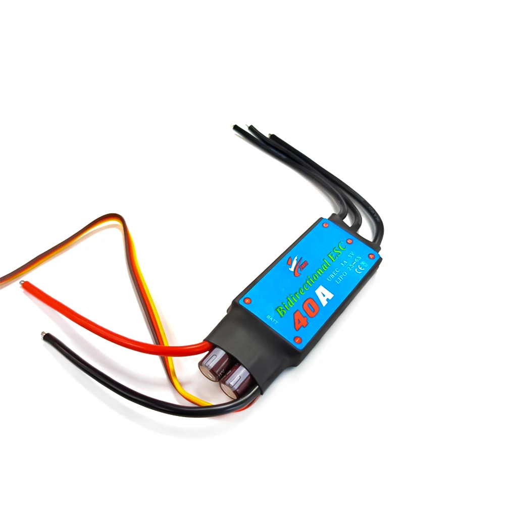 ZMR ثنائي الاتجاه فرش ESC 12A 20A 30A 40A 50A 60A 80A ل RC السفينة الهوائية تحت الماء Propelle #3