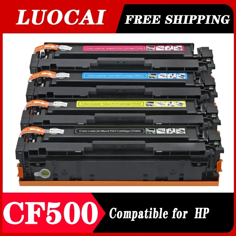 CF500A Toner Cartridges Compatible For Hp m281fdw m280nw  m281fdn 202a  M254dw/nw printer