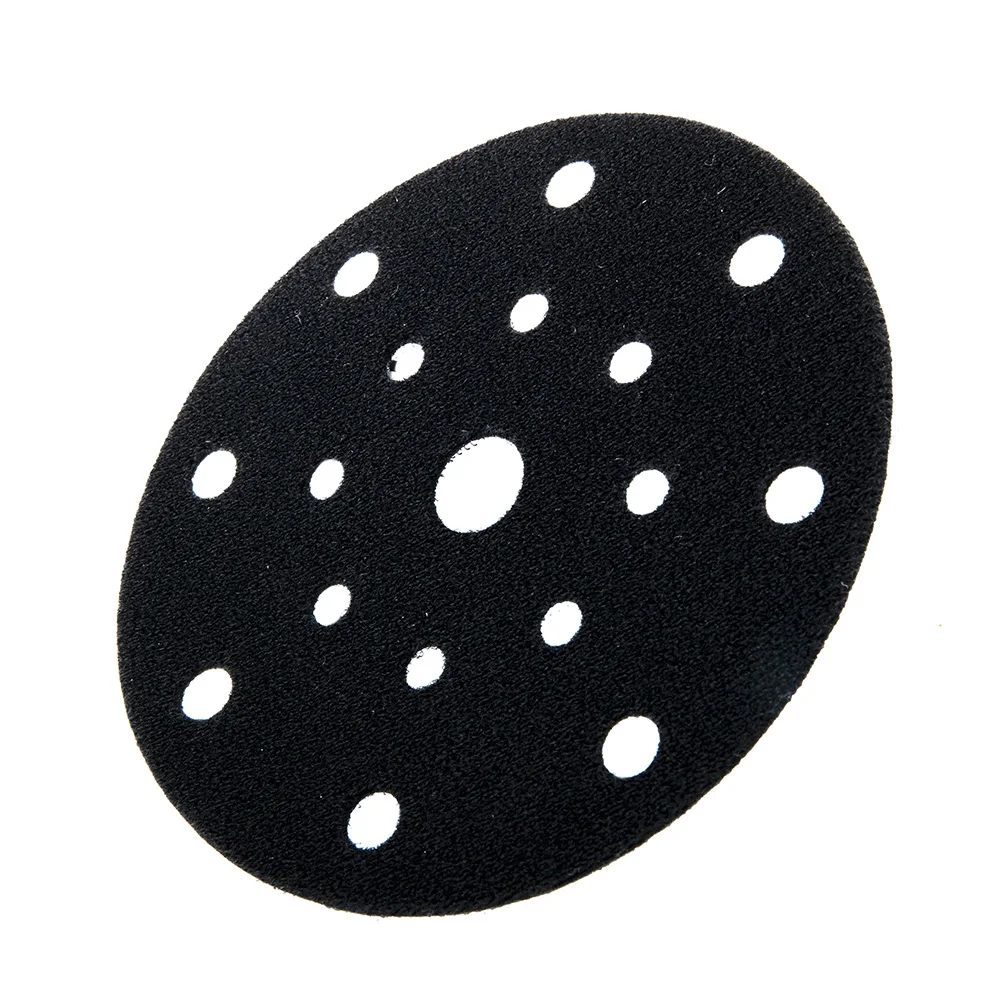 6 Inch 17 Holes Interface Pads Protection Disc 150mm Woodworking Tools Sanding Pad For Sander Hook&Loop Backing Pad