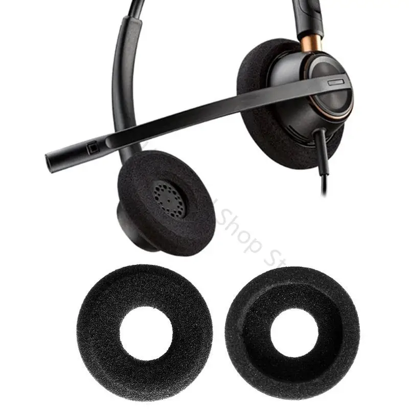 96BA 5 Paar Schaumstoff-Ohrpolster-Kissenbezug für Blackwire C300 C310 C31 – Detail 10
