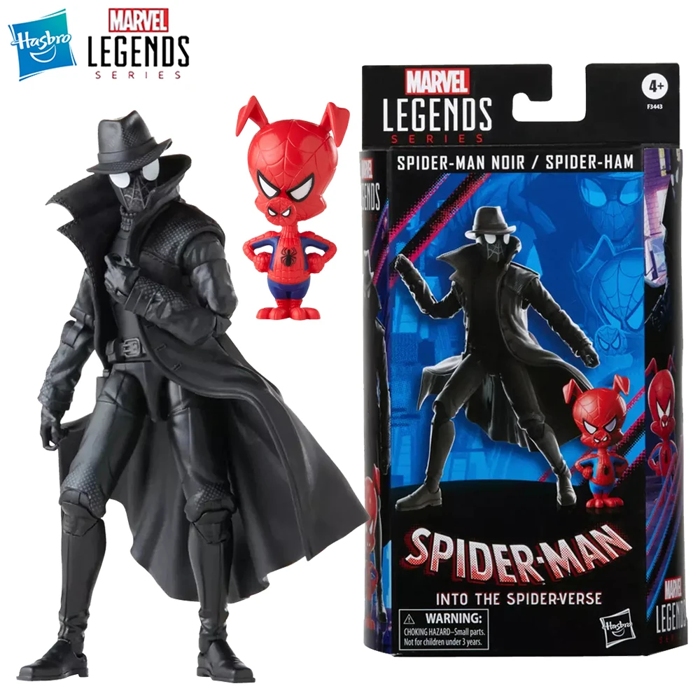

[In-Stock] Hasbro Marvel Legends Series 60th Anniversary Spider-Man Noir and Spider-Ham Action Figure Model Toy Gifts