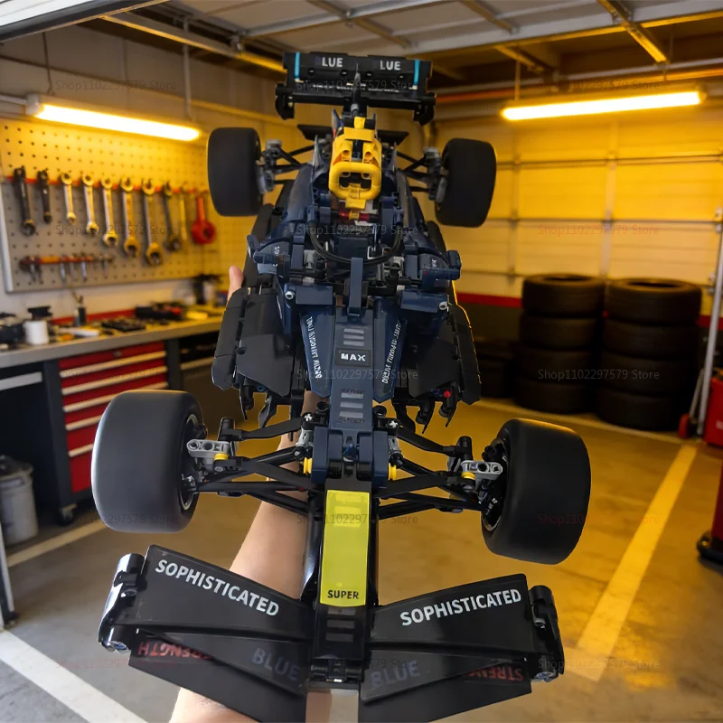 مجموعة مكعبات بناء نموذج سيارة سباق تقنية كلاسيكية جديدة لعام 2026، طقم تجميع ذاتي للبالغين والمراهقين، هدية عيد الميلاد، أكثر من 1000 قطعة