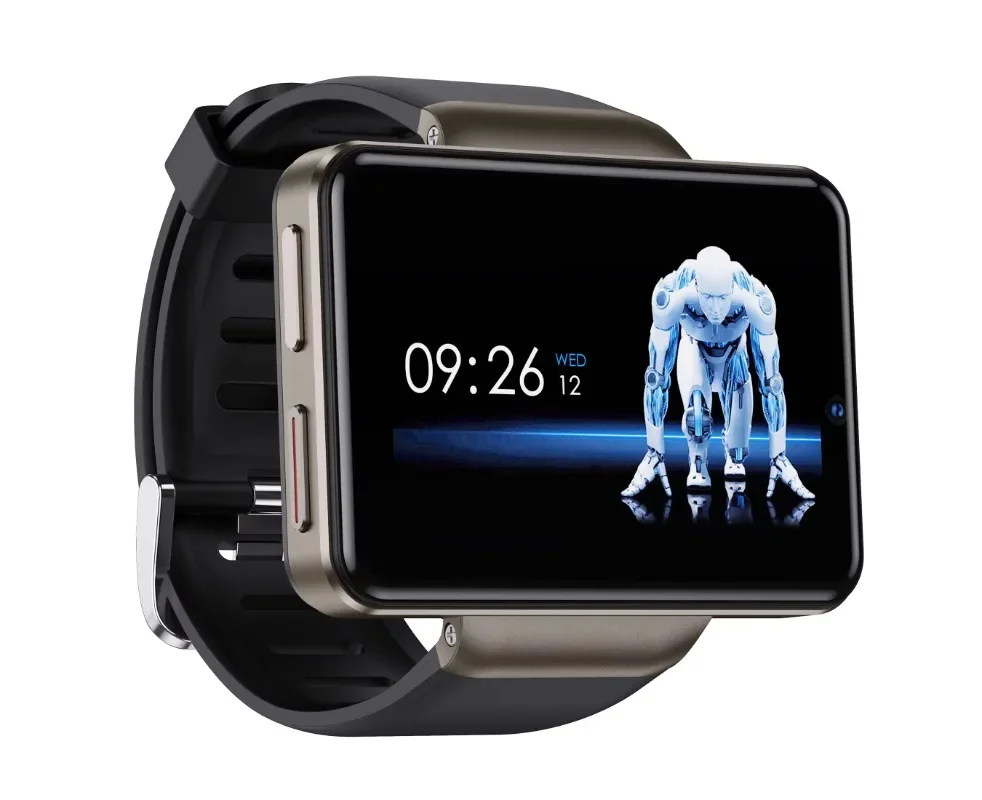 Hot Selling DM101 Smartwatch Dual Camera 2080mAh Battery Rectangle Screen Android 4G Smart watch