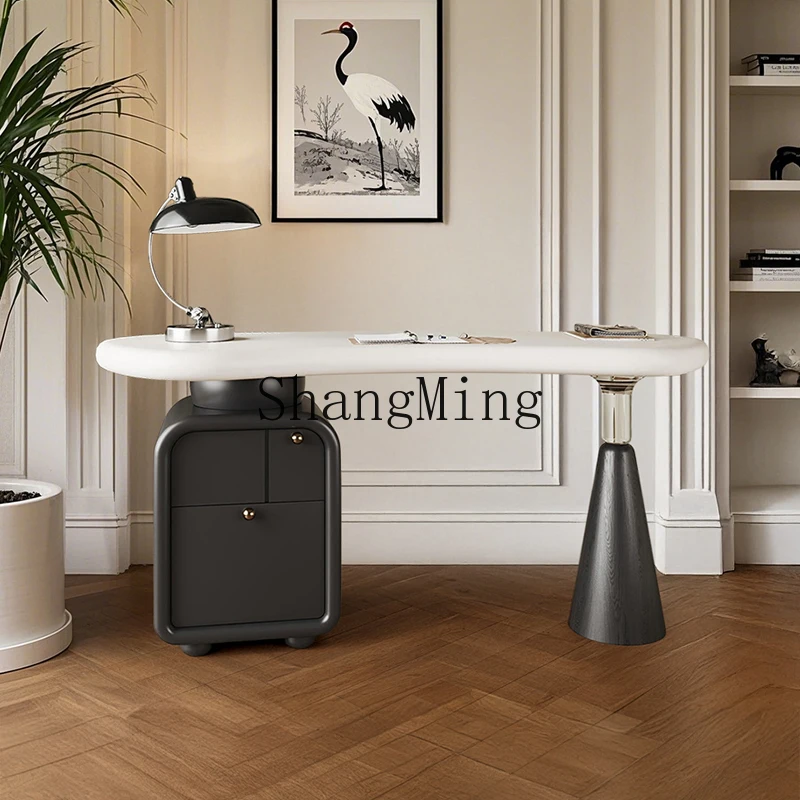 

ZYY light luxury solid wood home writing desk modern simple computer medieval desk desk