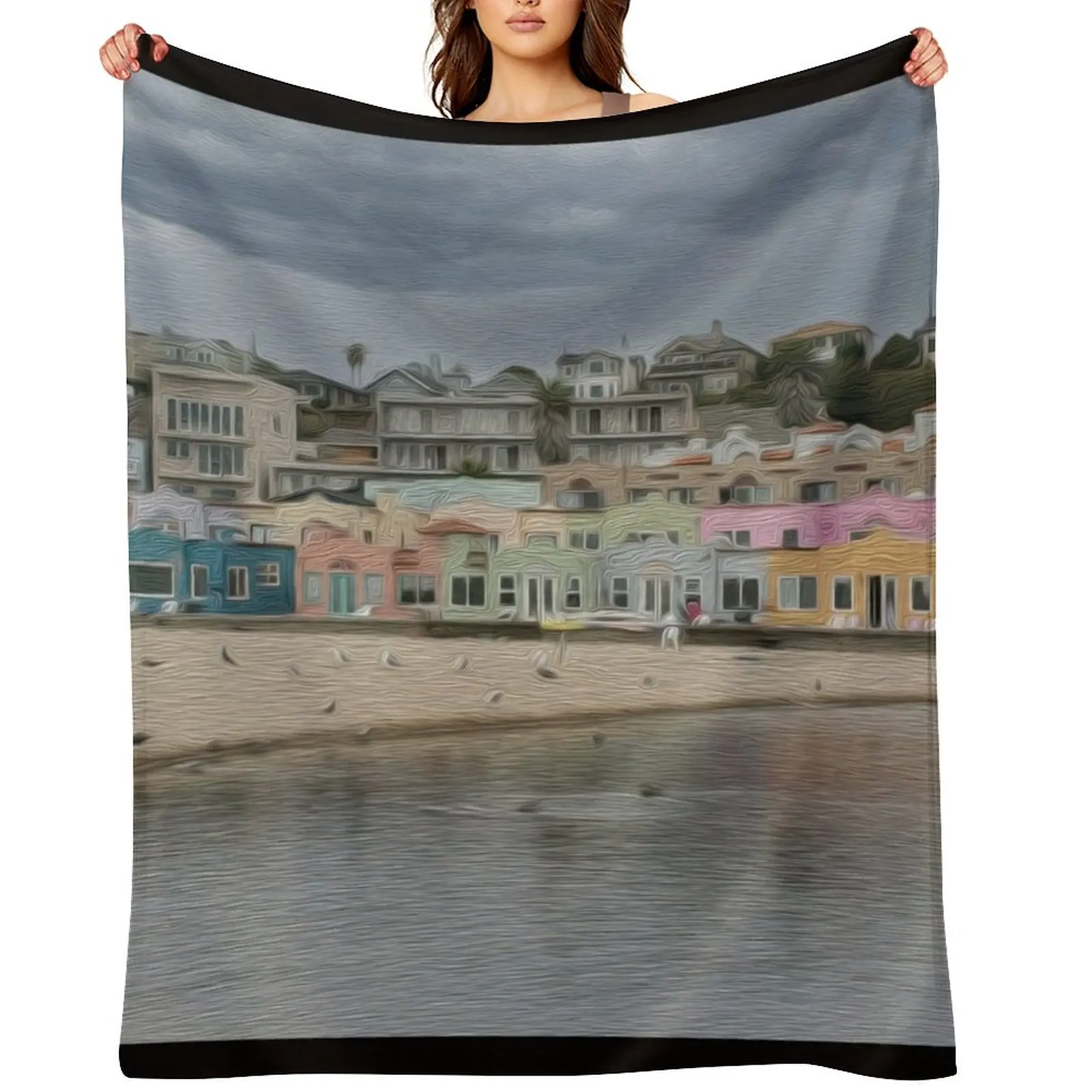 

CAPITOLA Throw Blanket for babies Vintage Sofa Quilt Softest Blankets